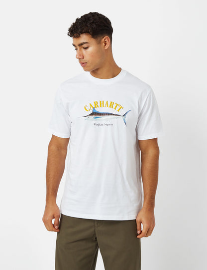 T-shirt Marlin (Bio) - Blanc