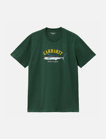 T-shirt Marlin (Biologique) - Vert Cabane