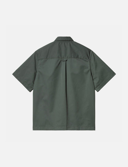 Chemisier artisanal (ample) - Vert Jura