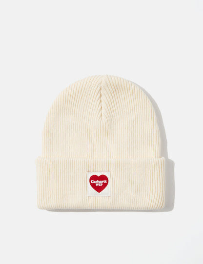 Bonnet cœur – Naturel