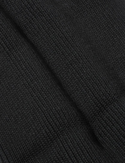 Bonnet cœur - Noir