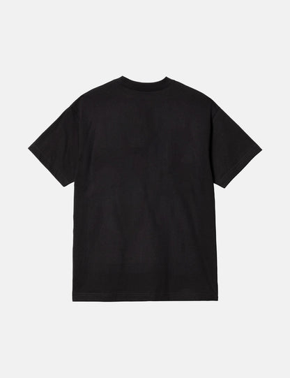 T-shirt Bébé Brosse Canard (Bio) - Noir
