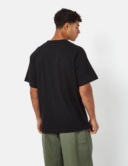 T-shirt Bébé Brosse Canard (Bio) - Noir