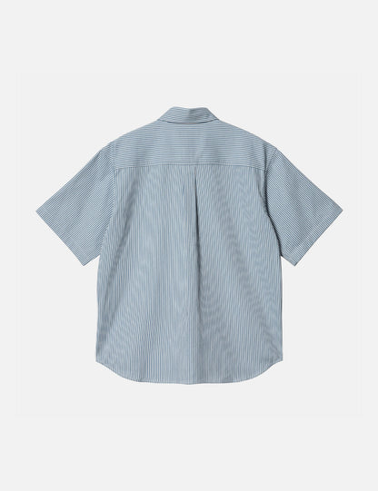 Chemise Terrell (Rayée) - Bleach/Wax