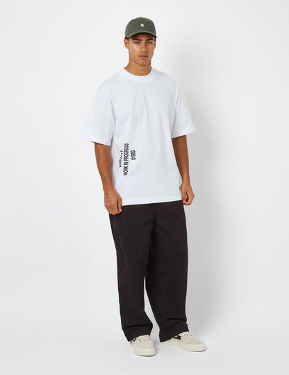 T-shirt Signature (biologique) - Blanc