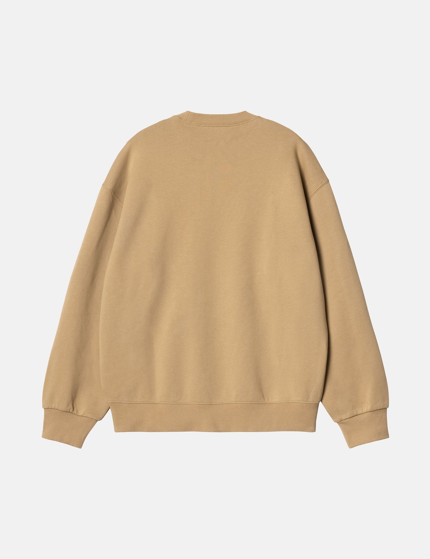 Sweat-shirt brodé cœur – Marron Hamilton Poussière