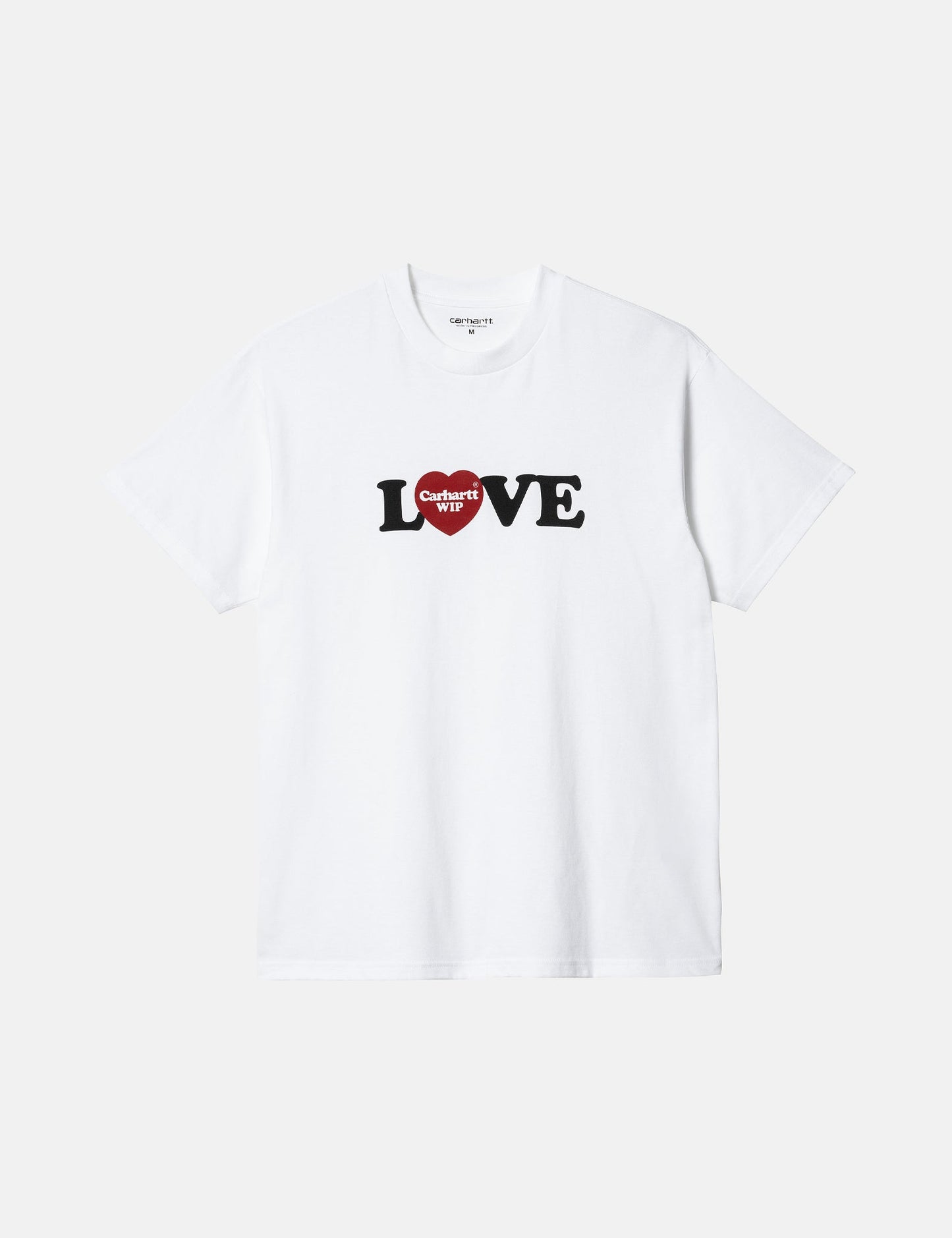 T-shirt Love (biologique) - Blanc
