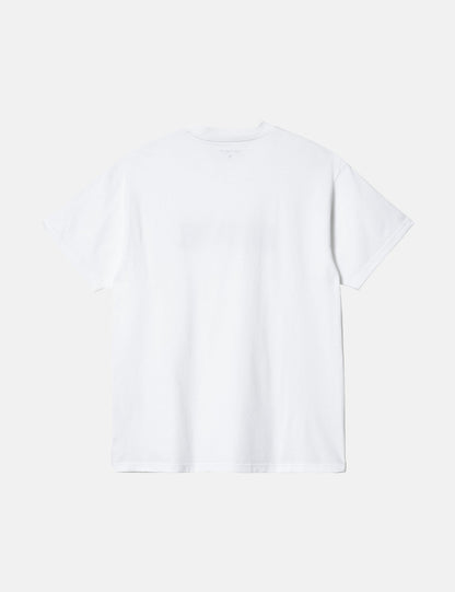 T-shirt Love (biologique) - Blanc