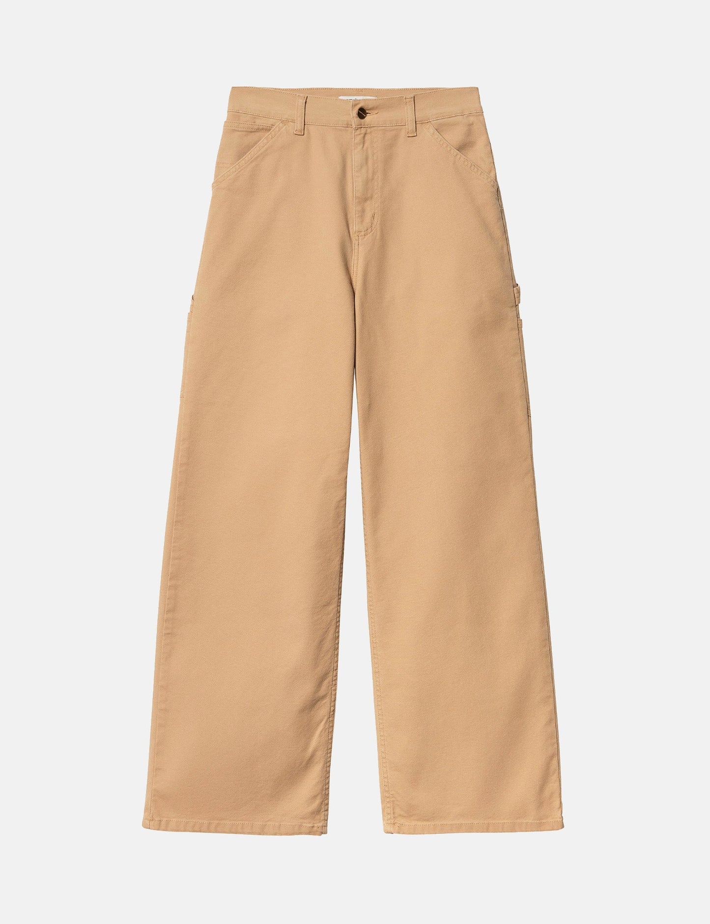 Pantalon Jean Femme - Marron H Poussière Délavé