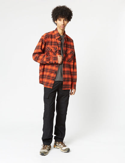 Chemise Krenz manches longues - Rouge brique