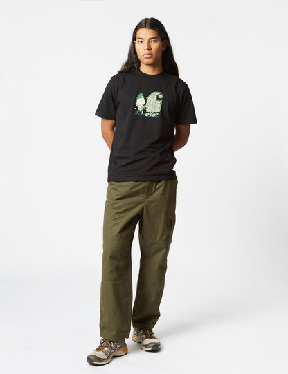 Pantalon Haste (coupe décontractée) - Vert Végétal