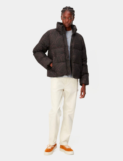 Blouson Springfield pour femme (imprimé cachemire) - Marron Buckeye