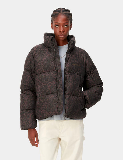 Blouson Springfield pour femme (imprimé cachemire) - Marron Buckeye