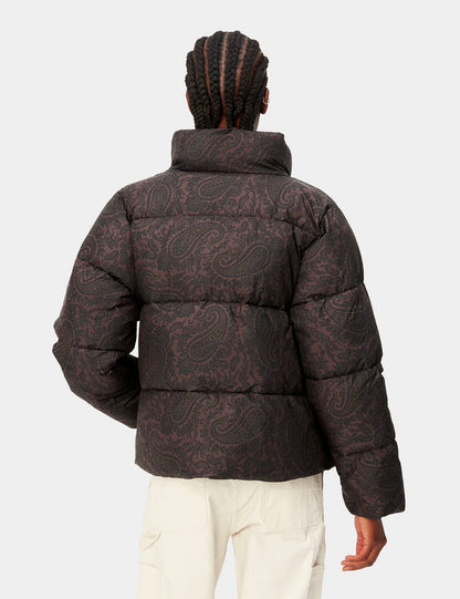 Blouson Springfield pour femme (imprimé cachemire) - Marron Buckeye