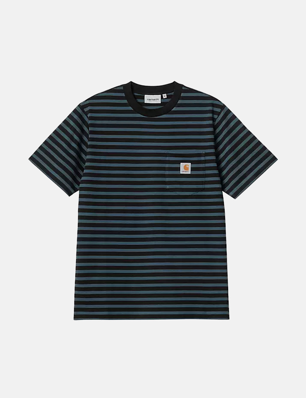 T-shirt Seidler Pocket (Seidler Stripe) - Bleu nuit/Noir