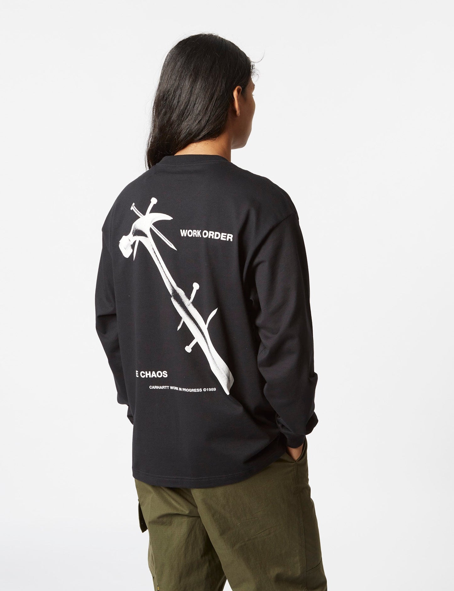 T-shirt Reverse Hammer (Bio) - Noir