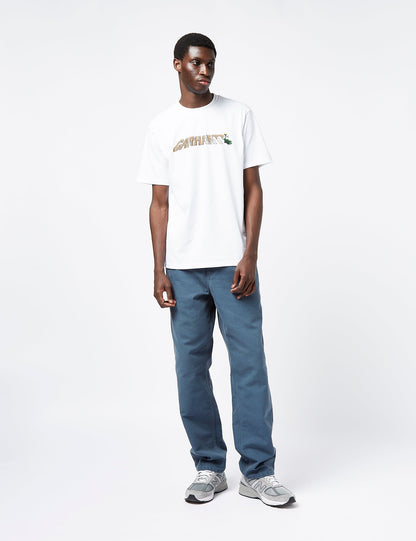 T-shirt à inscription pissenlit (standard) - Blanc