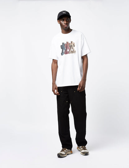 T-shirt Built (Ample) - Blanc