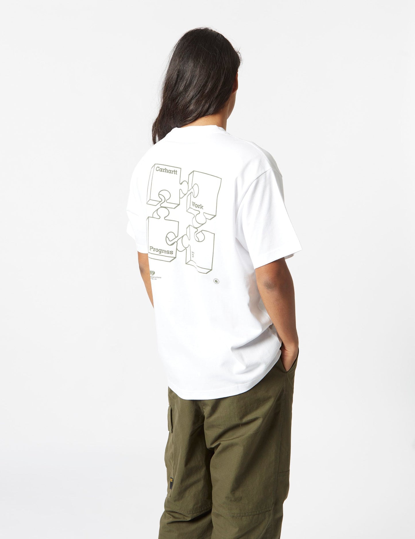 T-shirt Assemble (biologique) - Blanc
