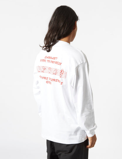T-shirt Fréquences délicieuses (biologique) - Blanc