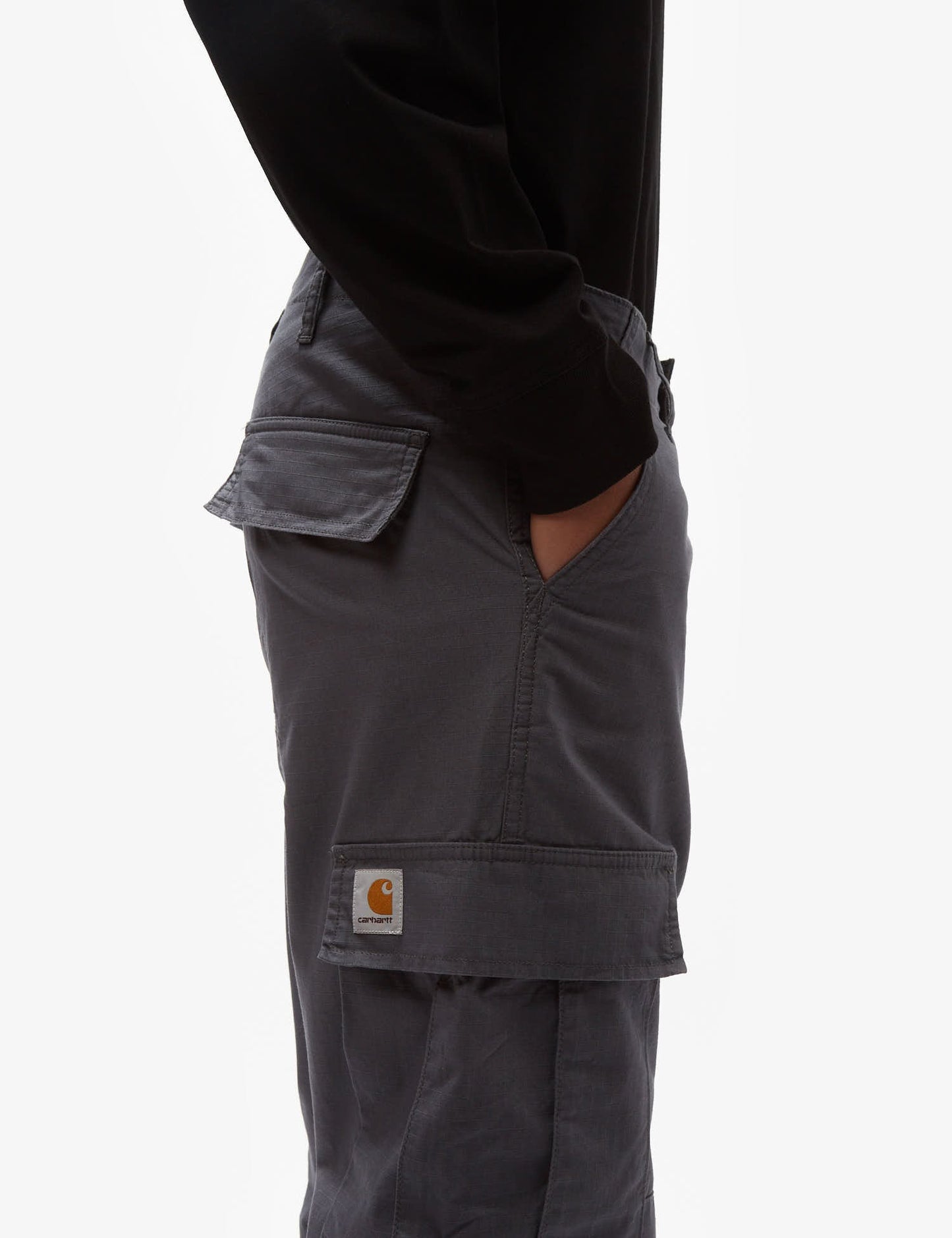 Pantalon cargo classique (Ripstop) - Gris Zeus