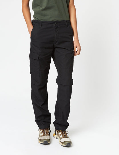 Pantalon Cargo Aviation (Coupe ajustée) - Noir