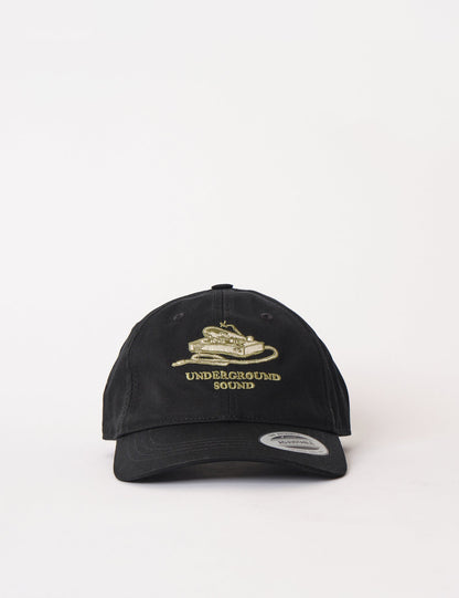 Casquette 6 panneaux Underground Sound - Noir
