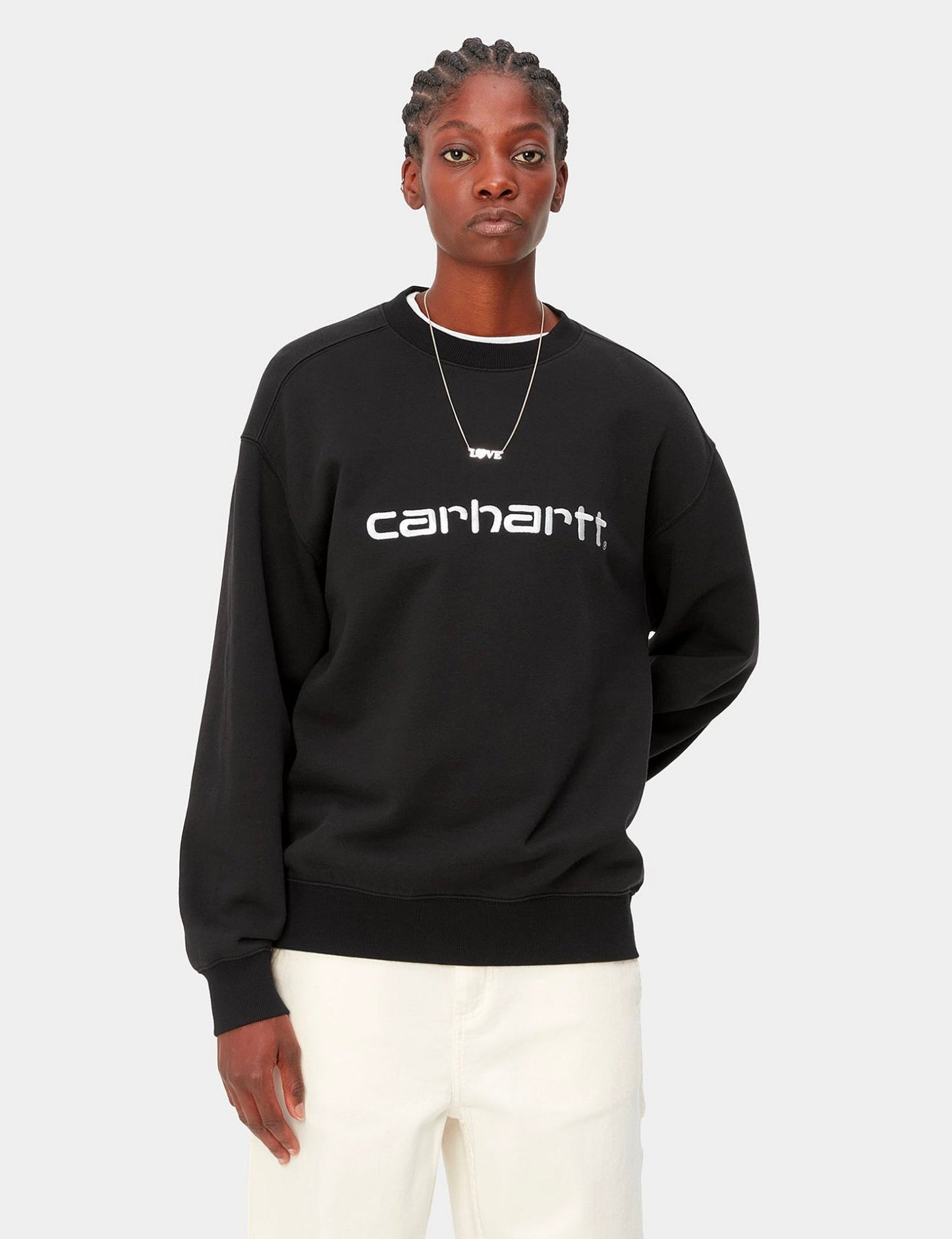 Sweat-shirt Femme - Noir/Blanc