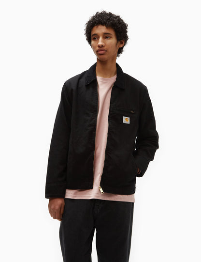 Veste Detroit - Noir/Noir Rincé