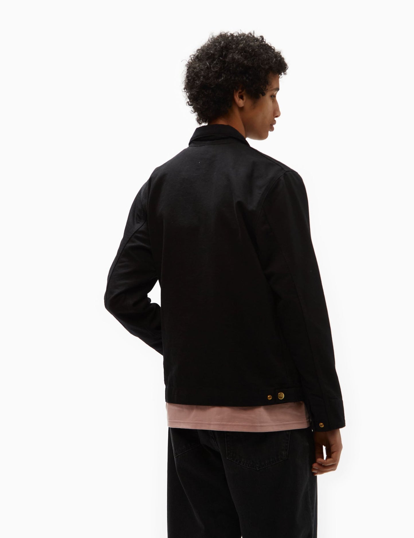 Veste Detroit - Noir/Noir Rincé