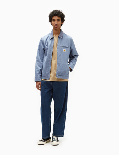 Veste Detroit - Toile Vieillie Bleu Baie/Bleu Baie