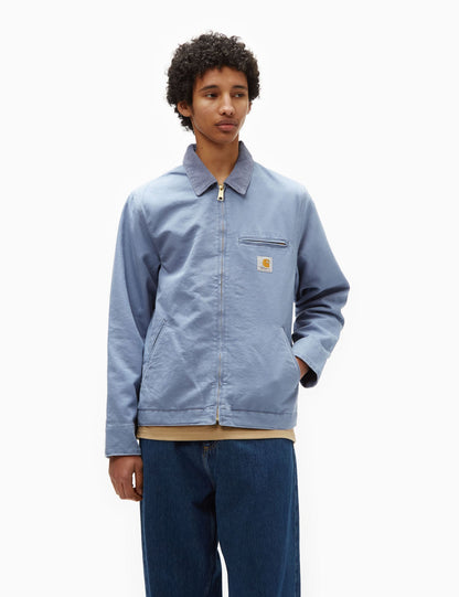 Veste Detroit - Toile Vieillie Bleu Baie/Bleu Baie