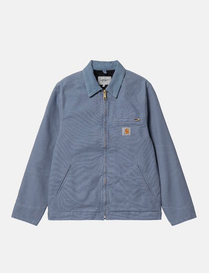 Veste Detroit - Toile Vieillie Bleu Baie/Bleu Baie