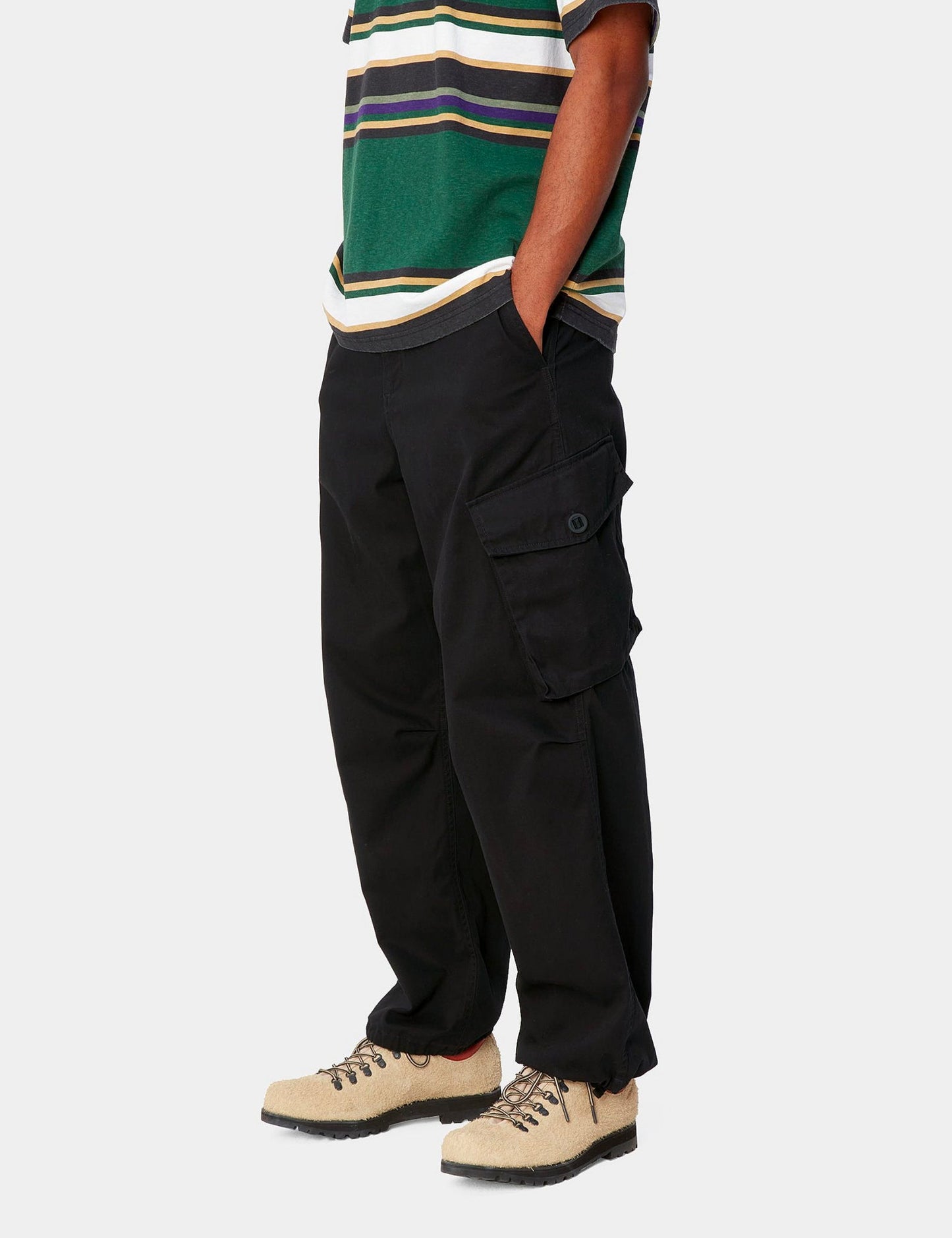 Pantalon Unity - Délavage Lourd aux Enzymes Noir