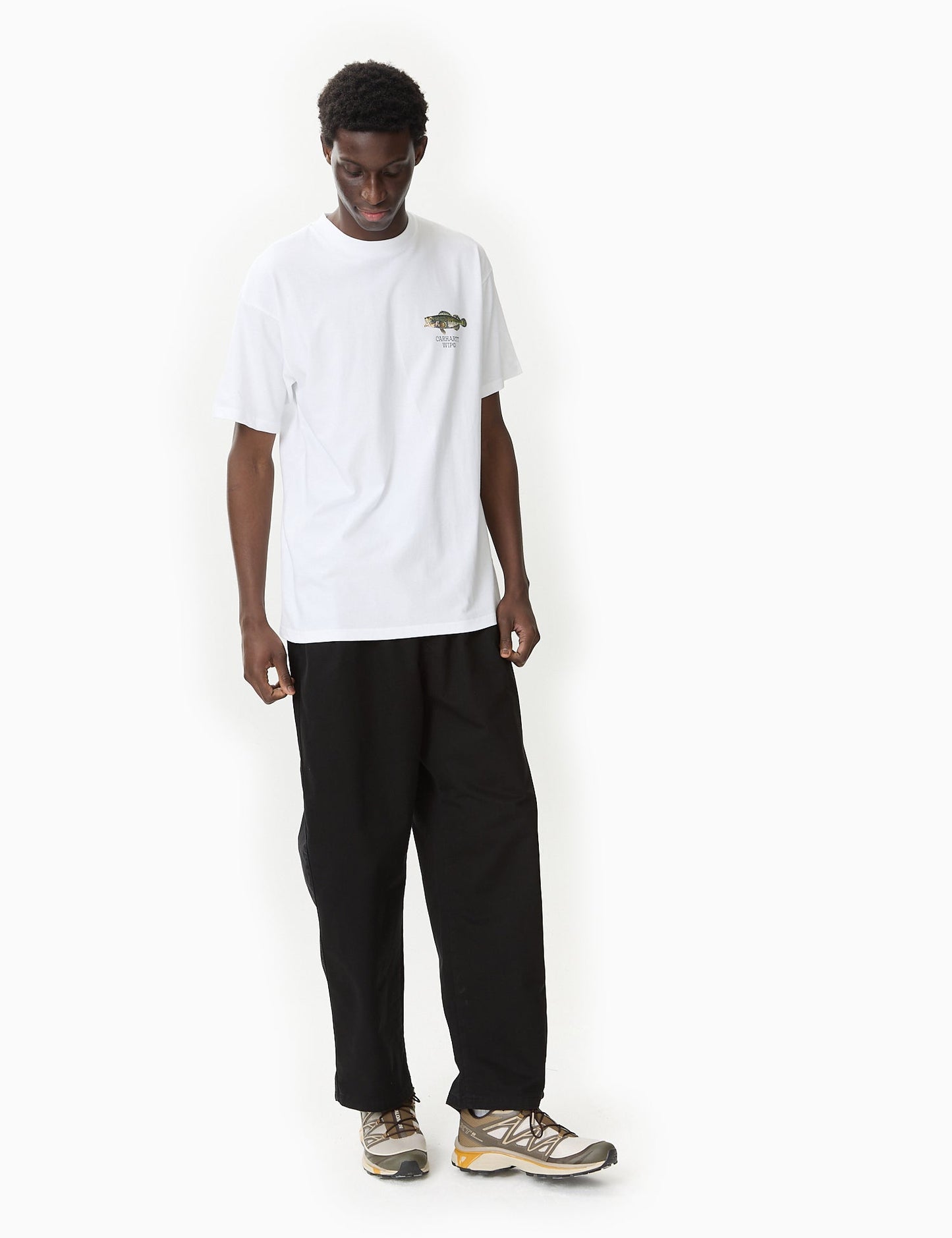 T-shirt Poisson (Ample) - Blanc