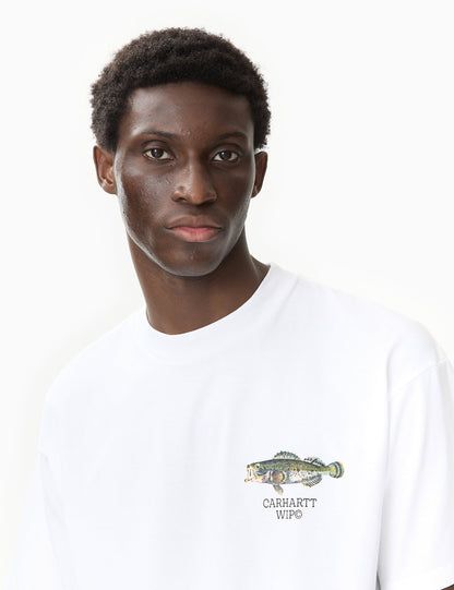 T-shirt Poisson (Ample) - Blanc