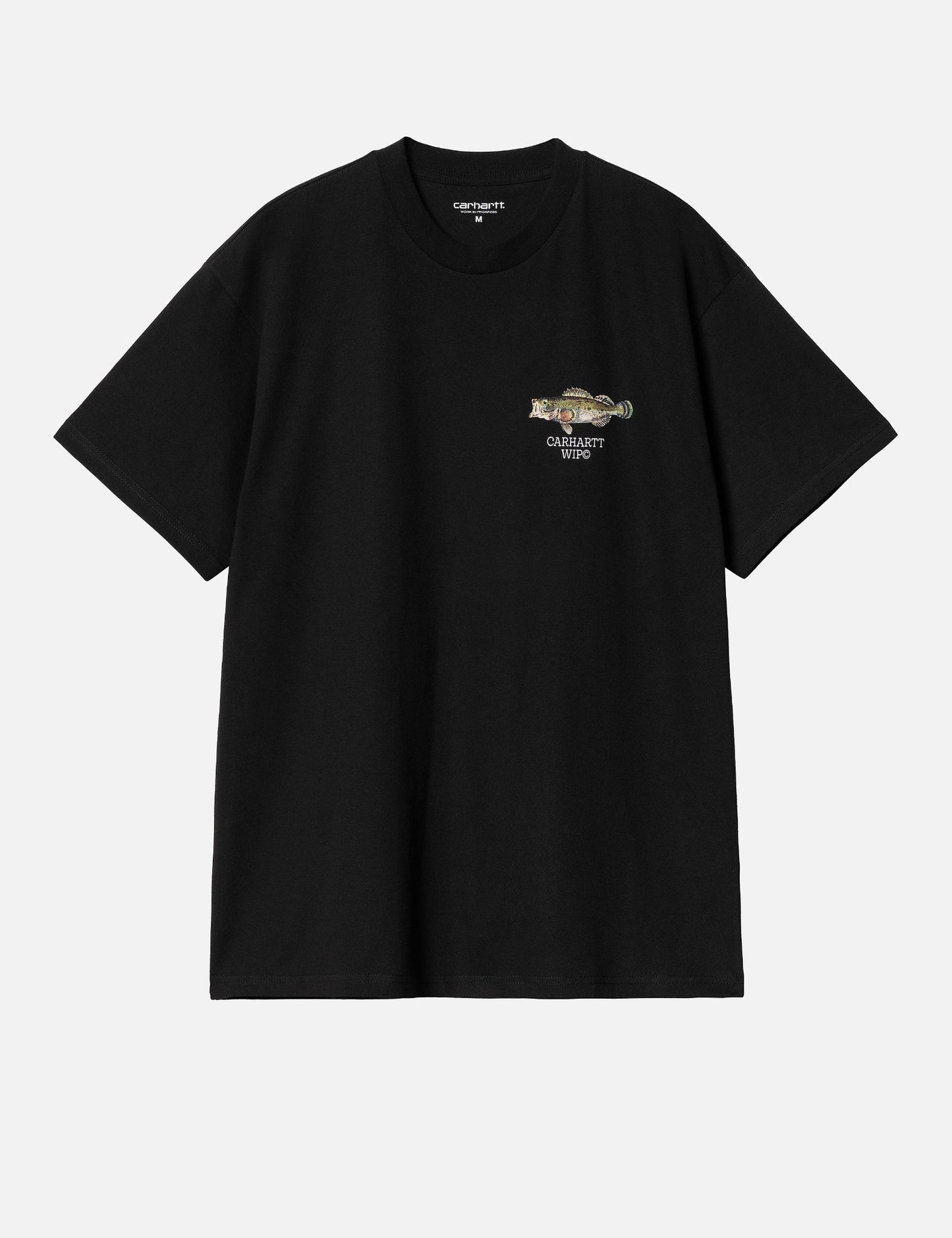 T-shirt Poisson (Ample) - Noir