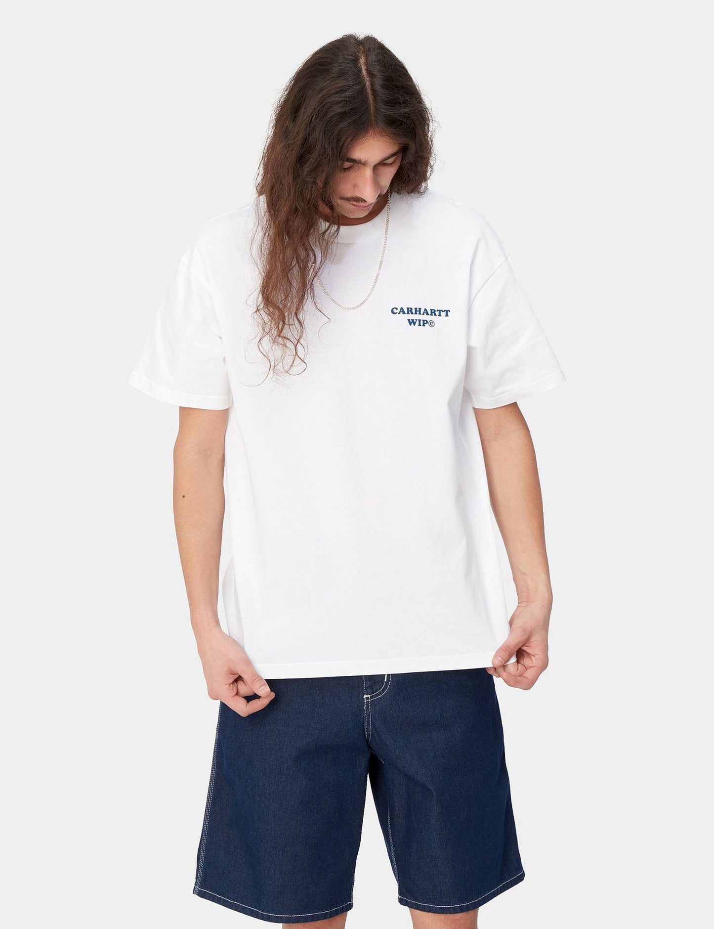 T-shirt Isis Maria Dinner (coupe ample) - Blanc