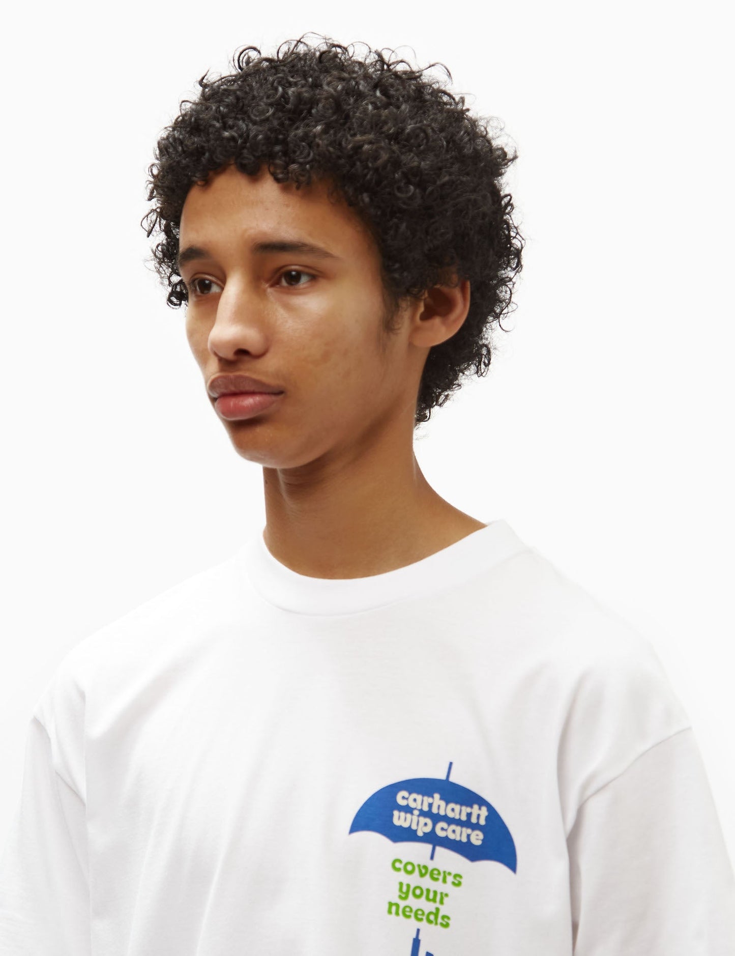 Couvre-T-shirt (ample) - Blanc