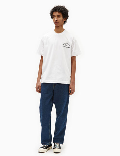 Pantalon à genouillère simple (Smith Denim) - Bleu délavé