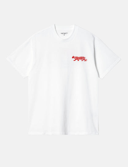 T-shirt Rocky (ample) - Blanc