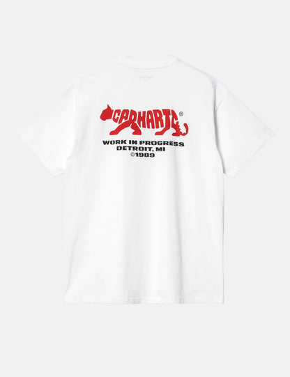 T-shirt Rocky (ample) - Blanc