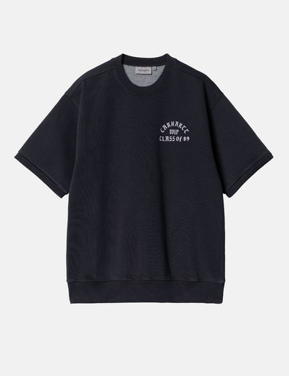 Sweat-shirt promotion 89 (ample) - Bleu marine foncé
