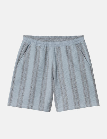 Short Dodson rayé - Bleu ciel brumeux