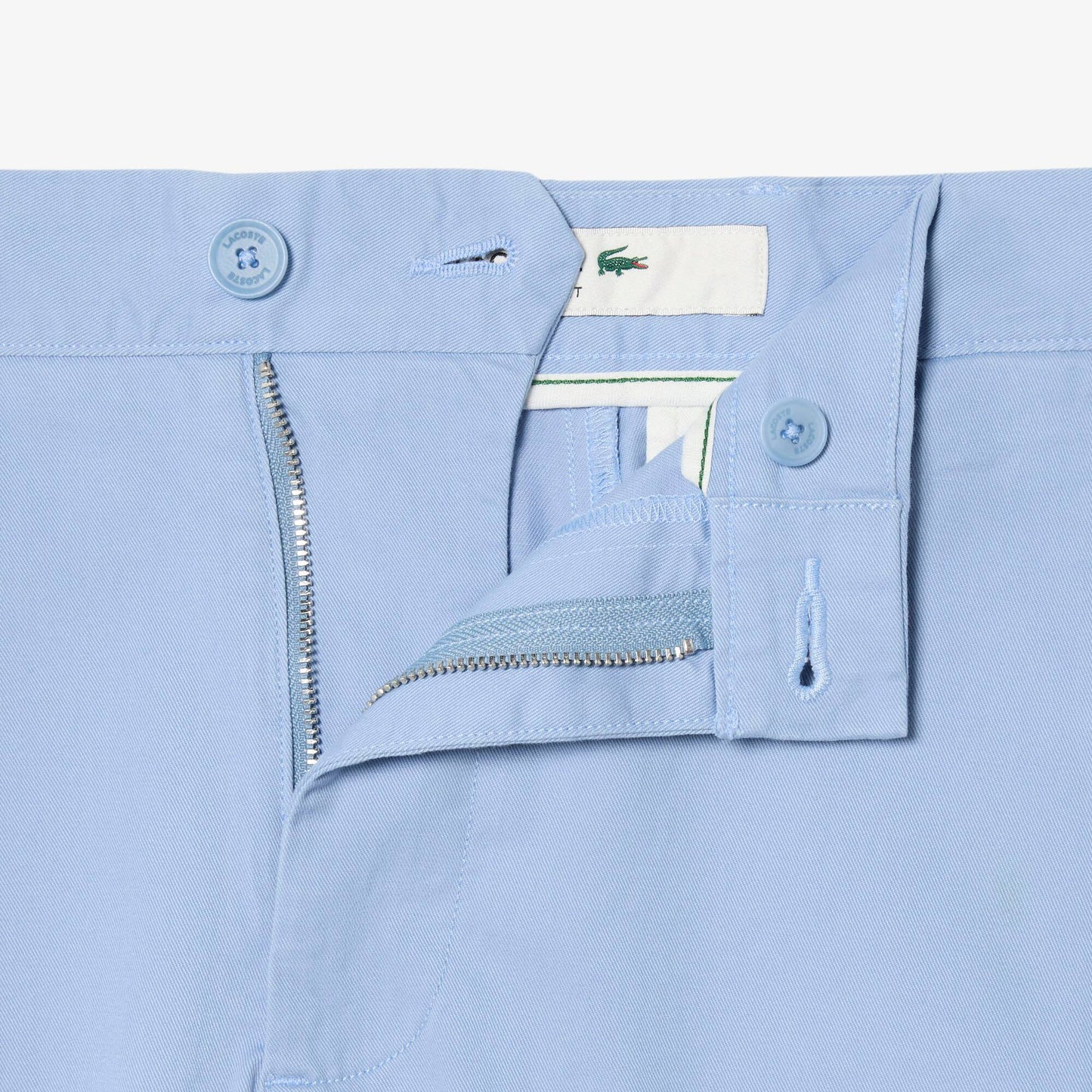 Shorts chino en sergé extensible