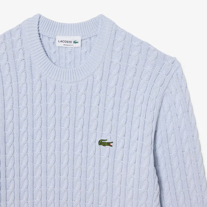 Pull en coton torsadé