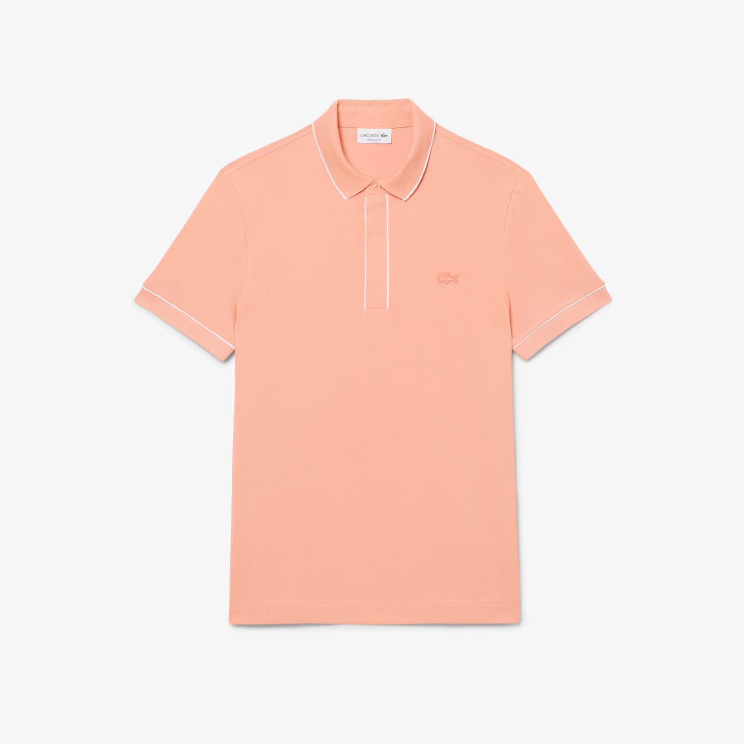 Polo en piqué stretch Paris coupe droite 2