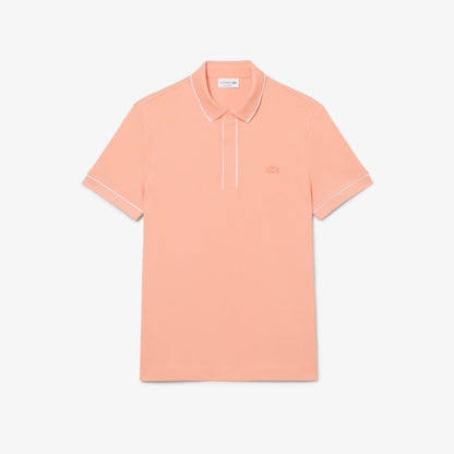 Polo en piqué stretch Paris coupe droite 2