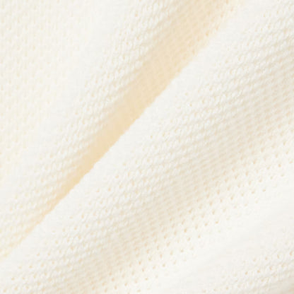 Pull col polo en maille rééditée, fabriqué en France