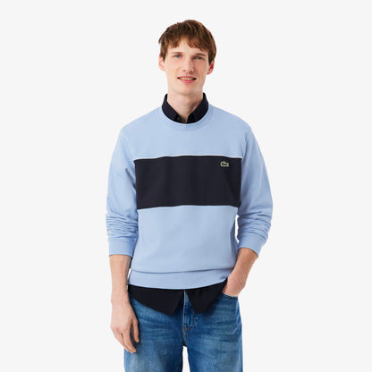 Sweat-shirt en molleton color-block